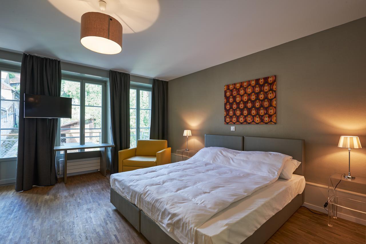 Aparthotel Hine Adon Fribourg Bagian luar foto